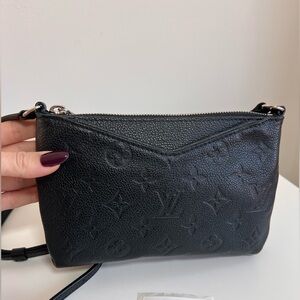 Louis Vuitton Crossbody Empreinte Leather Bag